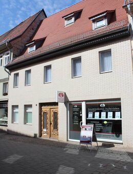 Aschersleben- Stadthaus vereint Wohnen und Gewerbe-teilsaniert-bereit für die nächste Etappe! - Aschersleben