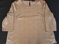 beige Seiden-Bluse zum überziehen für Damen Gr.44 von Magnum in 53639