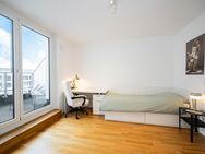 Modernes Studentenapartment mit Balkon und Gemeinschaftsdachterrasse - München