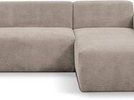 WERK2 Ecksofa Zeus-L modern und zeitlos, Breite 253cm, bequemes Sofa, Curvy Trend Ecksofa mit urbaner Optik