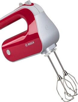 BOSCH Handmixer Styline MFQ40304, Edelst. Rührbesen/Knethaken, 5 Stufen, himbeerrot, 500 W, Turbostufe, leichtes Gehäuse, Made in Europe