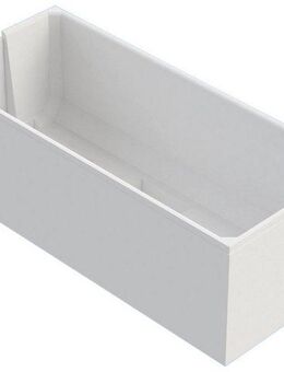 OTTOFOND Badewanne Jamaica, (3-tlg), mit Wannenträger, Ablaufgarnitur, Nackenkissen und Griffe