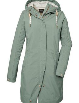 G.I.G.A. DX by killtec Softshellparka GS 16 WMN SFTSHLL PRK Wasserdichter, atmungsaktiver Parka aus recycelten Materialien