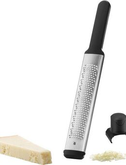 WMF Küchenreibe Top Tools, Cromargan® Edelstahl Rostfrei 18/10, Kunststoff, (2-St), Cromargan Edelstahl, rutschfester Soft-Touch-Griff, Fingerschutz
