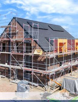 Energieeffizientes wohnen: KfW 40 -Dachgeschosswohnung mit Loggia. Obj. 8885 - Bockhorn (Niedersachsen)