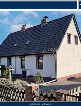 *** RESERVIERT *** Doppelhaushälfte mit Garten und Ausbaureserve in ruhiger und zentraler Lage von Schwarzheide - Schwarzheide