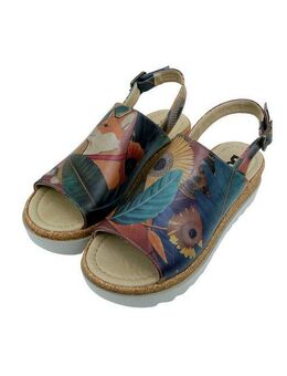 DOGO Gigi Sandale Blooming Dog Damen Sandalen Sandalette Handgefertigt
