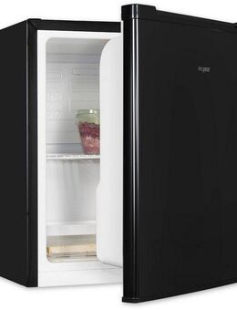 exquisit Kühlschrank KB05-V-040E schwarz, 51 cm hoch, 44 cm breit