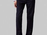 Calvin Klein Chinohose SATEEN STRETCH SLIM CHINO mit Logopatch