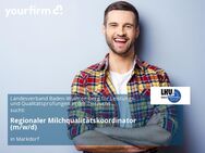 Regionaler Milchqualitätskoordinator (m/w/d) - Markdorf