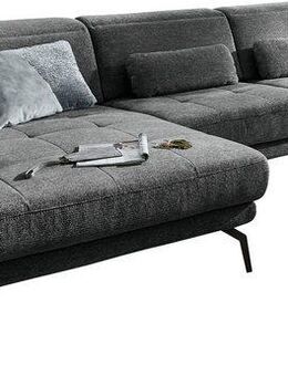 Die PlanBar Ecksofa MP-IN20126 L-Form mit Kaltschaum-Polsterung, mit Kopfteilverstellung, optional Sitztiefen- & Armteilverstellung