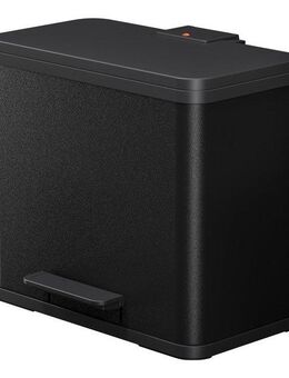 Hailo Mülleimer Öko duo Plus L, 26 l, Stahlblech o. Edelstahl, Kunststoff Inneneimer, Made in Germany