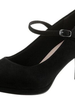 Tamaris Spangenpumps mit Metallic-Applikation an der Ferse und Absatz