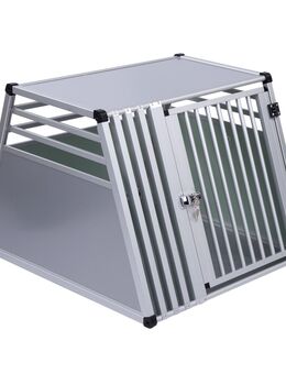 Autohundebox AluRide - B 80 x T 92 x H 65 cm (Größe L)