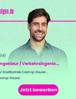 Bauingenieur / Verkehrsingenieur Straßen- und Verkehrsplanung (m/w/d) - Castrop-Rauxel