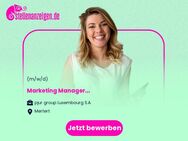 Marketing Manager (all genders)