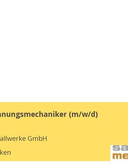 CNC-Zerspanungsmechaniker (m/w/d) - Saarbrücken