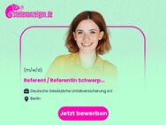 Referent / Referentin (m/w/d) Schwerpunkt Künstliche Intelligenz / Digitalisierung - Berlin