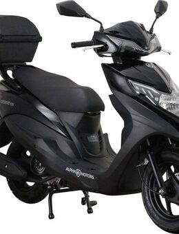 Alpha Motors Motorroller Topdrive, 125 ccm, 85 km/h, Euro 5+, (Spar-Set, mit Topcase), mit USB-Anschluss