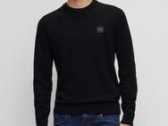BOSS ORANGE Strickpullover Kanovano mit Rundhalsausschnitt