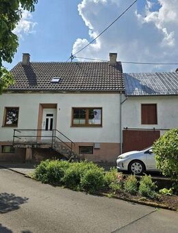Einfamilienhaus mit Gartengrundstück und großer Garage in ruhiger Ortslage!!! - Baustert
