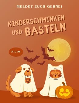 Halloween/Kinderschminken/Kinderbasteln/Kinderbetreuung - Dresden