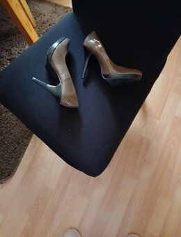 High heels 36 graceland braun lackleder top Zustand - Leverkusen