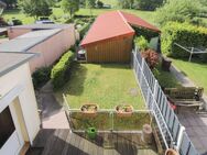 Richtig zuhause: Gepflegte Doppelhaushälfte mit Garage und Garten mit Naturblick in Franzburg - Franzburg