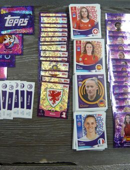topps WOMEN's EURO 2025 Kompletter Satz mit allen 308 Stickern - Rheinfelden (Baden) Zentrum