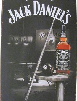 Jack Daniels - Blechschild 30 x 20 cm - Motiv 03 - Doberschütz