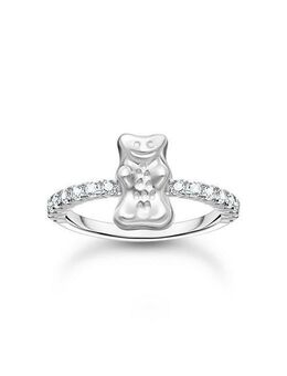 THOMAS SABO Fingerring THOMAS SABO x HARIBO: Ring mit Goldbär, mit Zirkonia (synth)