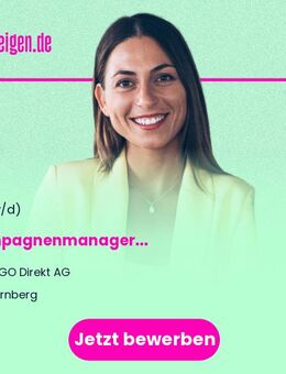 Kampagnenmanager (m/w/d) - Nürnberg