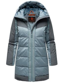 Navahoo Steppjacke Samtkätzchen Modischer, gesteppter Damen Winter Kurzmantel