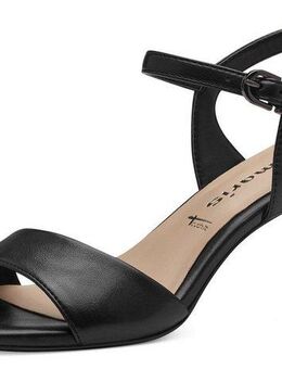 Tamaris Sandalette, Trichterabsatz, Sommerschuh, Abendschuh in veganer Verabeitung
