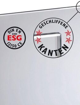 STAKET PRO Zaun, (Set), Glaszaun, Gesamtlänge: 2,29 m, 3 Pfosten