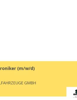 Kfz-Mechatroniker (m/w/d) - Keltern