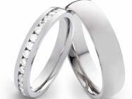 Partnerringe Edelstahl PE040s - Aholming