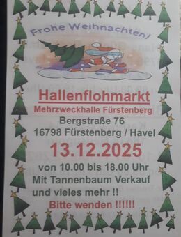 Hallenflohmarkt in Fürstenberg Havel - Oranienburg