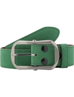 Rettungsring Gürtel Ledergürtel mit austauschbarer Schließe »Dornschließe Chic Satiniert Silber«