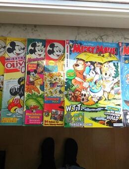 Micky Maus Magazine Walt Disney 6 Hefte 1989 1992 1993 2015 2025 zusammen 3,- - Flensburg