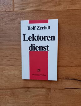 Lektorendienst: 15 Regeln für Lektoren und Vorbeter. Broschierte TB-Ausgabe v. 1996, Rolf Zerfaß (Autor) - Rosenheim