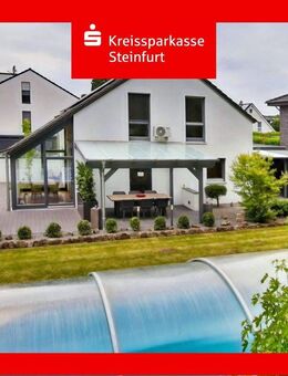 Neuwertiges Wohnhaus in Sackgasse mit Pool, Sauna und innovativer Technik! - Rheine