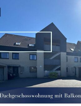 Großzügige Dachgeschosswohnung mit Balkon und Garage - Gütersloh