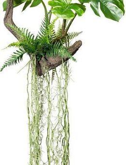 Kunstpflanze Splitphilodendron Splitphilodendron, Creativ green, Höhe 160 cm