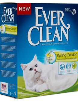 2-fach zooPunkte auf 10 l Ever Clean® Katzenstreu - Spring Garden