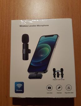 Lavalier Mikrofon Wireless, Neu, OVP - Damme