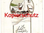 Ansichtskarte "Ein frohes neues Jahr", Feldpost 1914 - Landsberg