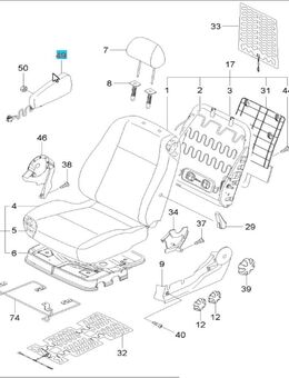 96470791 Seitenairbag links Daewoo/Chevrolet Lacetti/Nubira/Optra - Hannover Vahrenwald-List