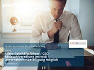 Allein-Geschäftsführer / CEO Edelstahlveredlung (m/w/d) – Unternehmensbeteiligung möglich - Walldürn