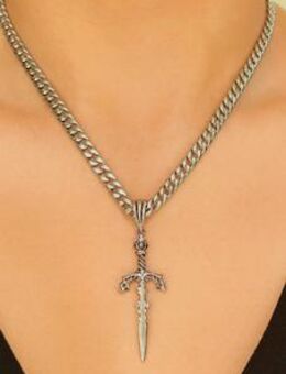 Kette mit Schwert in 925 Sterlingsilber - Herne